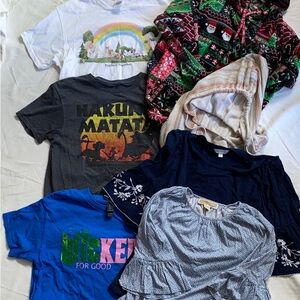7 size medium mixed tops (Michael Kors and more)